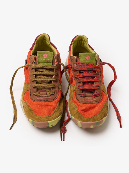 SHOES CHACRONA LINEN RHUBARBJUICE