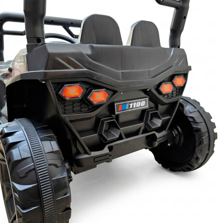 Auto A Bateria Cuatriciclo Wagon 4x4 C/control Remoto Gris