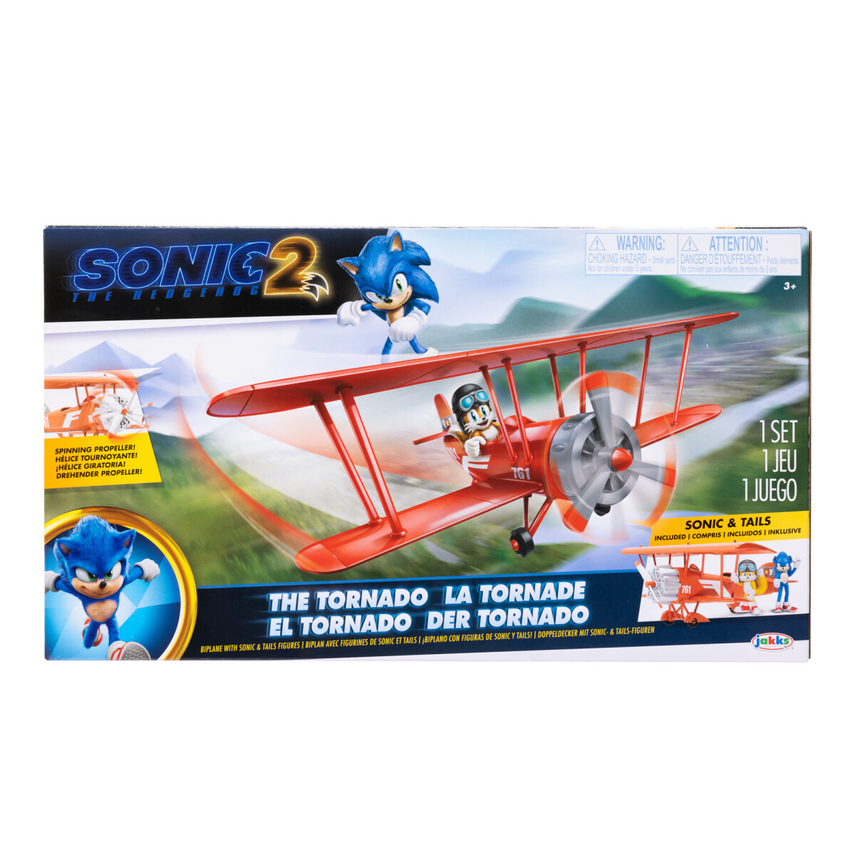 Set Sonic Avioneta el Tornado 412674 - 001 