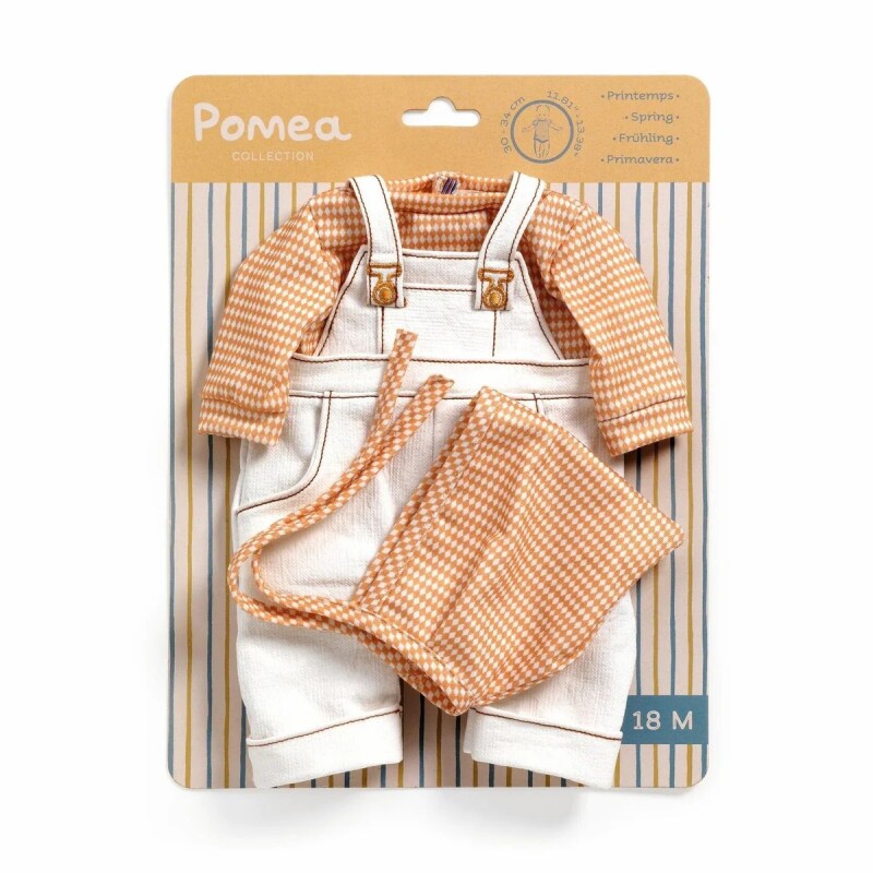 Ropa accesorios para bebés Pomea Dolls +18m Canelle