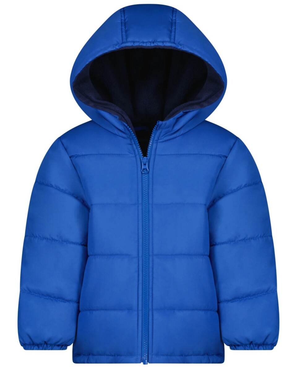 Campera resistente al agua, azul. Talles 12-24M 