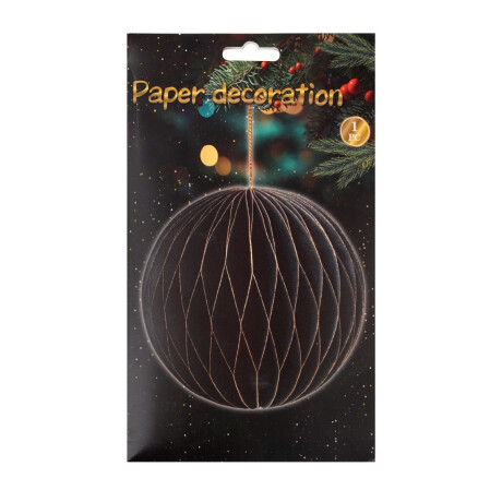 Adorno de papel navideño Adorno de papel navideño