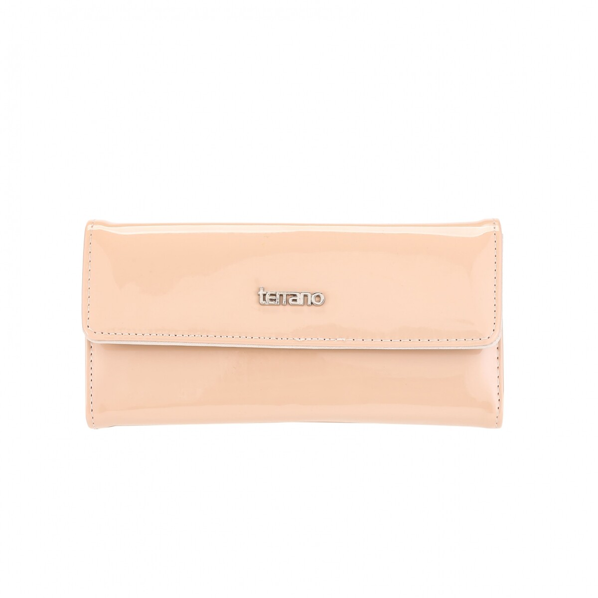 Monedero Milán - Charol Beige 