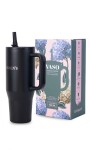 VASO TERMICO DRINKS NEGRO
