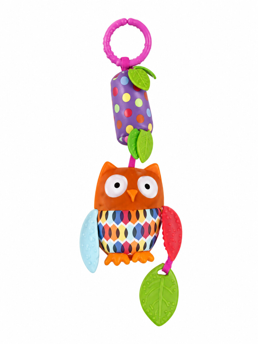 BUHO DE PELUCHE - MULTICOLOR 