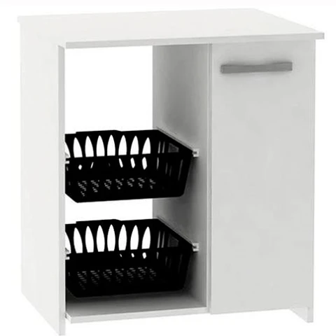 MULTIUSO COCINA NAPOLI 417 -1 Pta c/Frutero -Blanco Sin color
