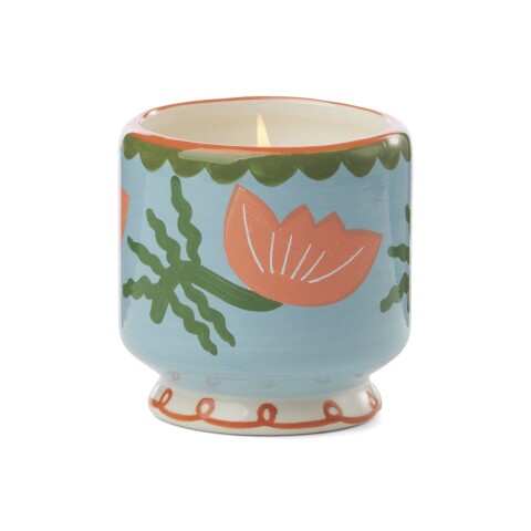 Vela aromática de cerámica 8oz Cactus Flower