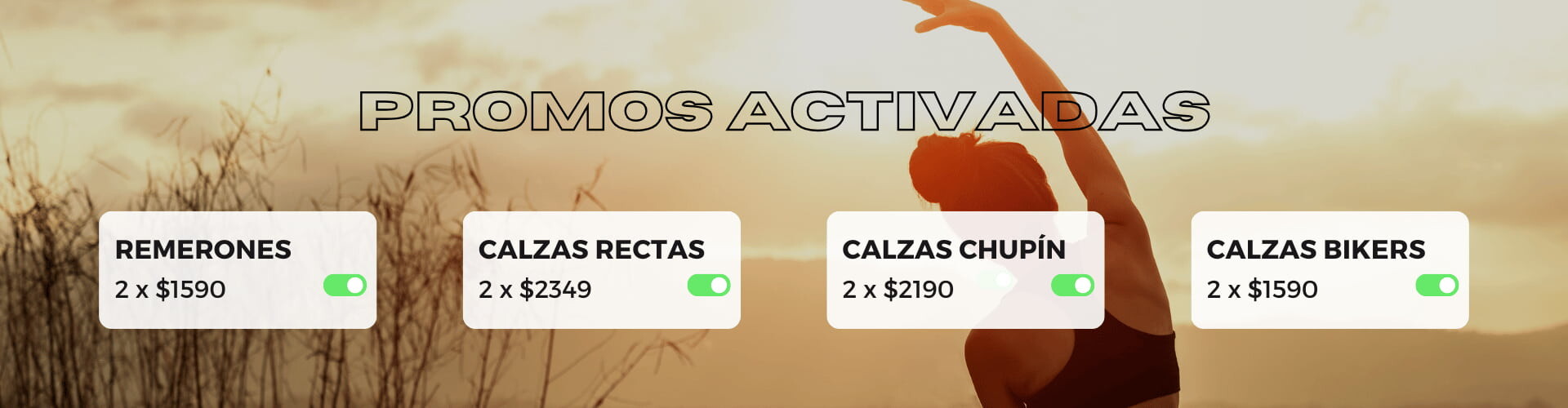 Promos activadas