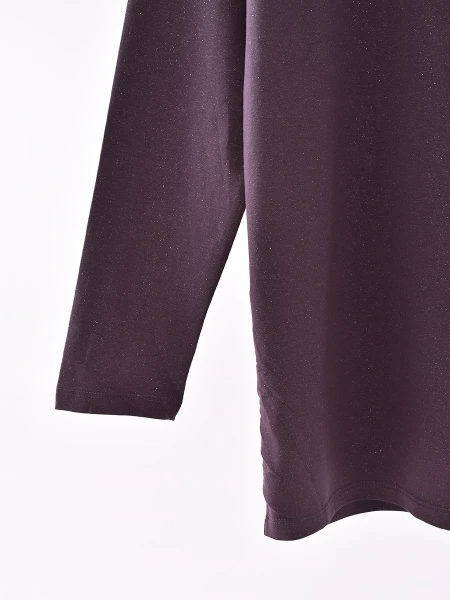 REMERA SHINE PURPURA