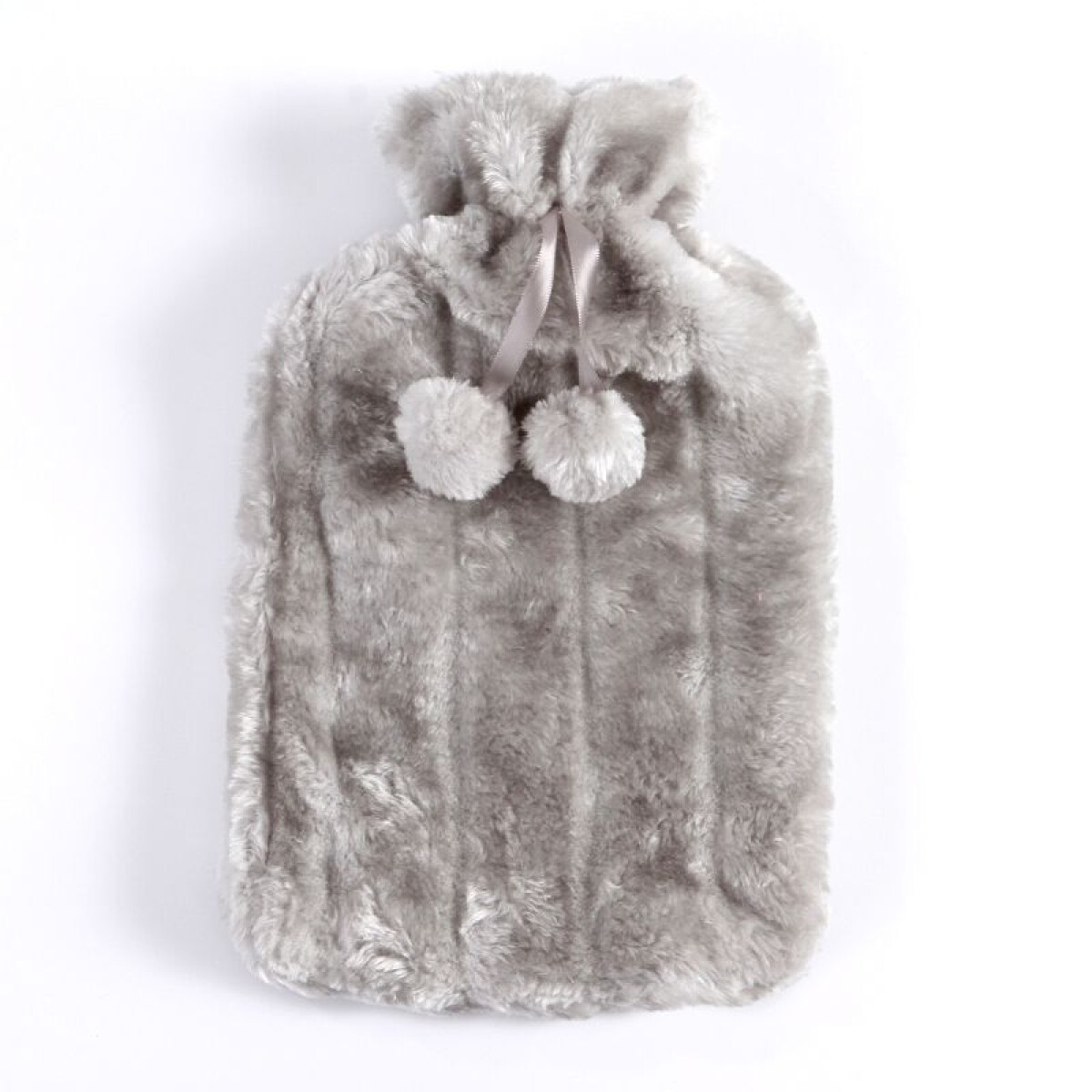 Bolsa De Agua Caliente Peluche - Gris 