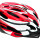 Casco Profesional Ajustable Bicicleta Roller Ciclismo Rojo