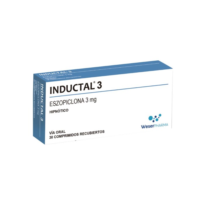 INDUCTAL 3 MG. CJ X 30 COMP. REC. única