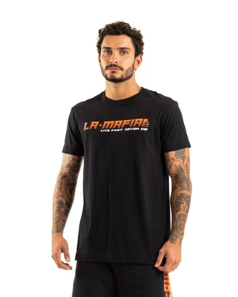 Camiseta Negra Para Hombre U
