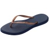 Sandalias Havaianas Slim Point FC Mujer Azul Marino índigo