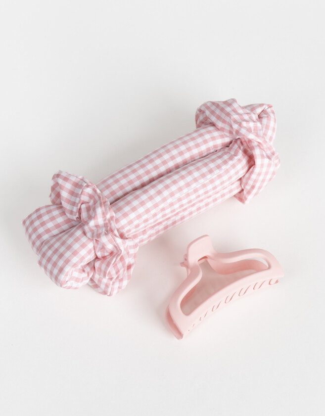 Accesorios Pelo Set Hair Care Set De Rizador De Pelo - Rosa Polvo