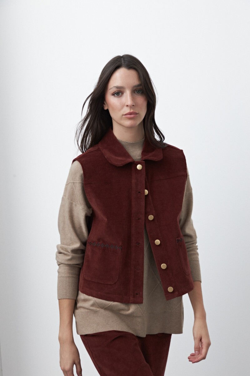 CHALECO BANNACK Ladrillo