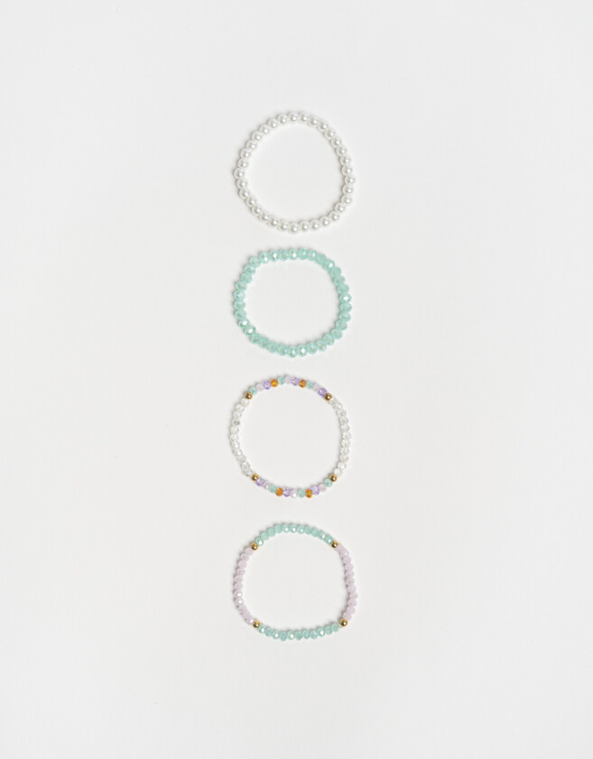 Pulseras Elásticas Sets Mostacillas Pulseras Elásticas Sets Con Mostacillas - Combinacion Multicolor