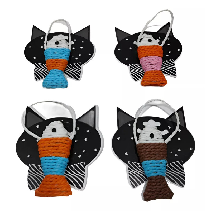 Juguete Para Gato Pescado Sisal Juguete Para Gato Pescado Sisal