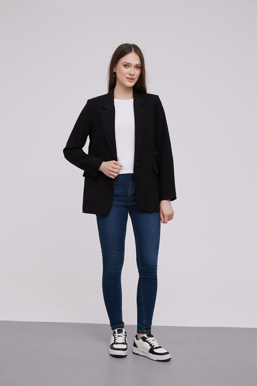 Blazer Abella Negro