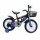 Bicicleta Infantil Rodado 16 C/Rueditas Aux Estilo Deportivo Celeste