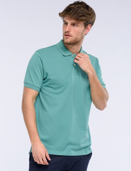 POLO PIQUE LISA Verde