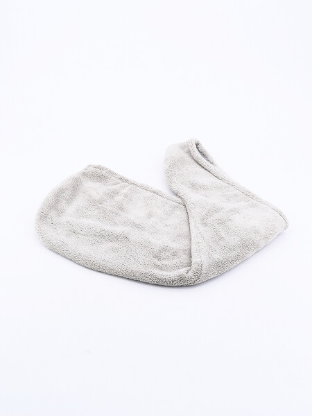 TOALLA TURBANTE GRIS