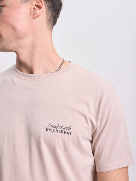 Remera lavada dragón Gris Claro