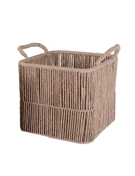 CESTO 31X31X27CM RATAN NATURAL CESTO 31X31X27CM RATAN NATURAL