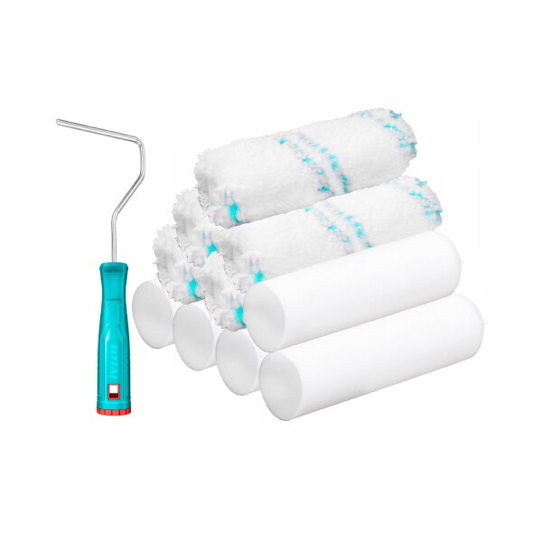 Set Rodillos 10cm 11 en 1 Total Set Rodillos 10cm 11 en 1 Total