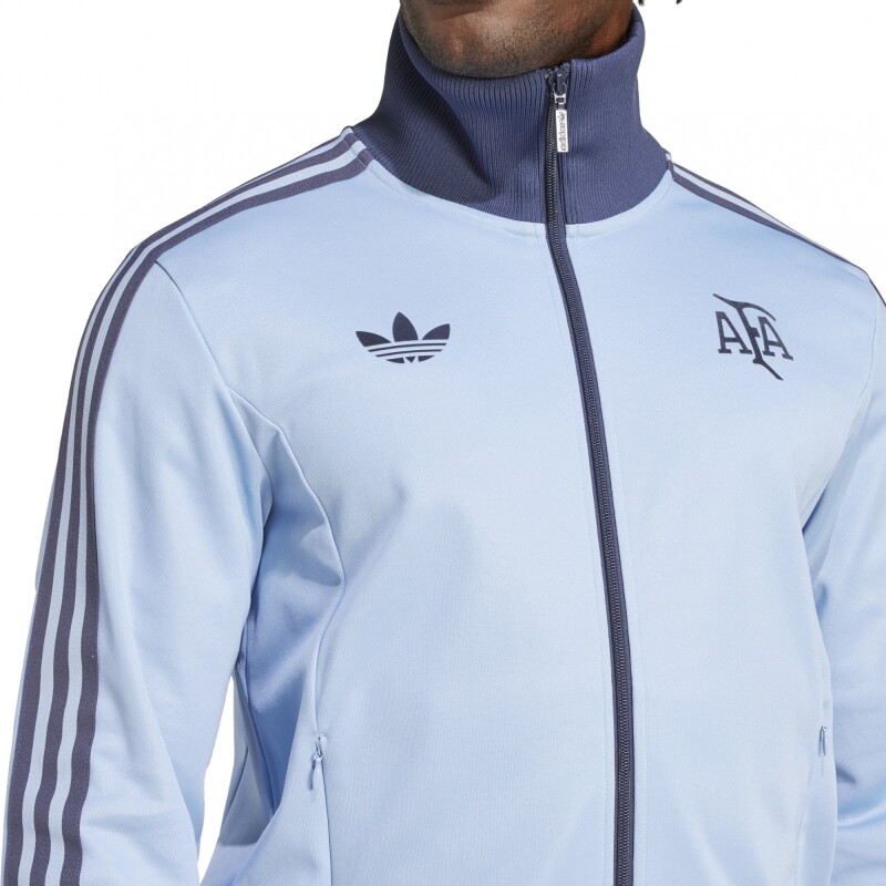 adidas CAMPERA DEPORTIVA ANIVERSARIO 50 AÑOS CELESTE
