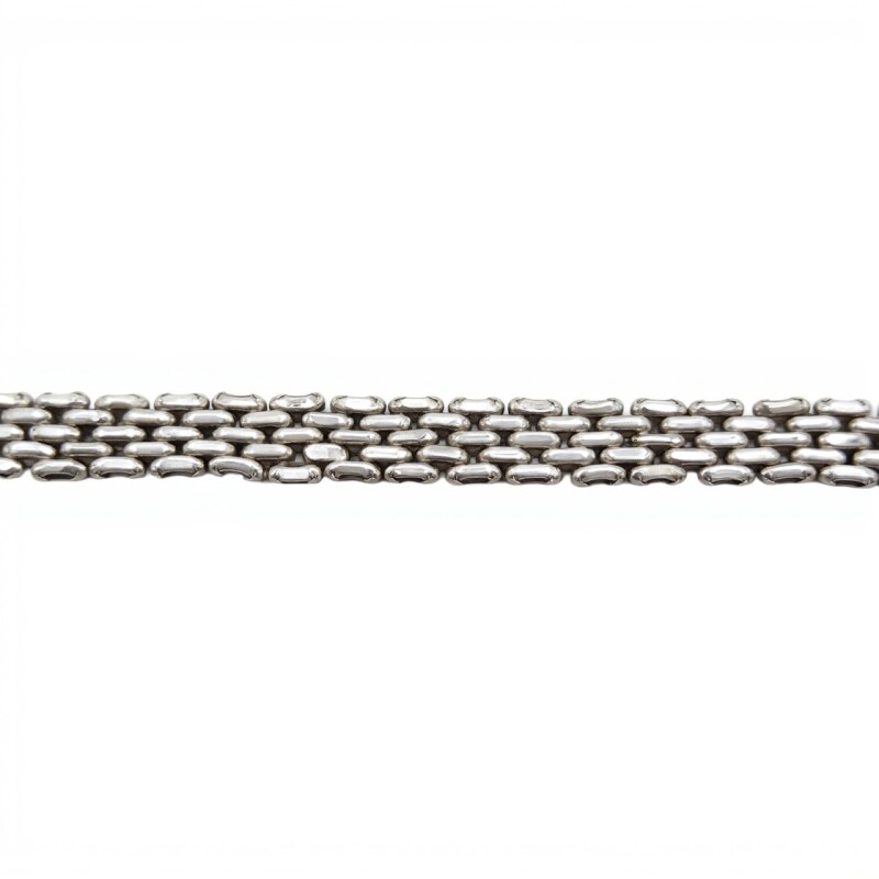 Pulsera Panther - Plata y Oro-Sin Piedra-PU5019 sinpiedra