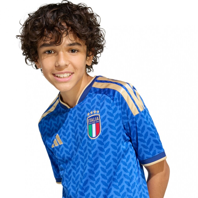 CAMISETA NIÑO adidas PRIMERA EQUIPACION ITALIA 2026 Blue