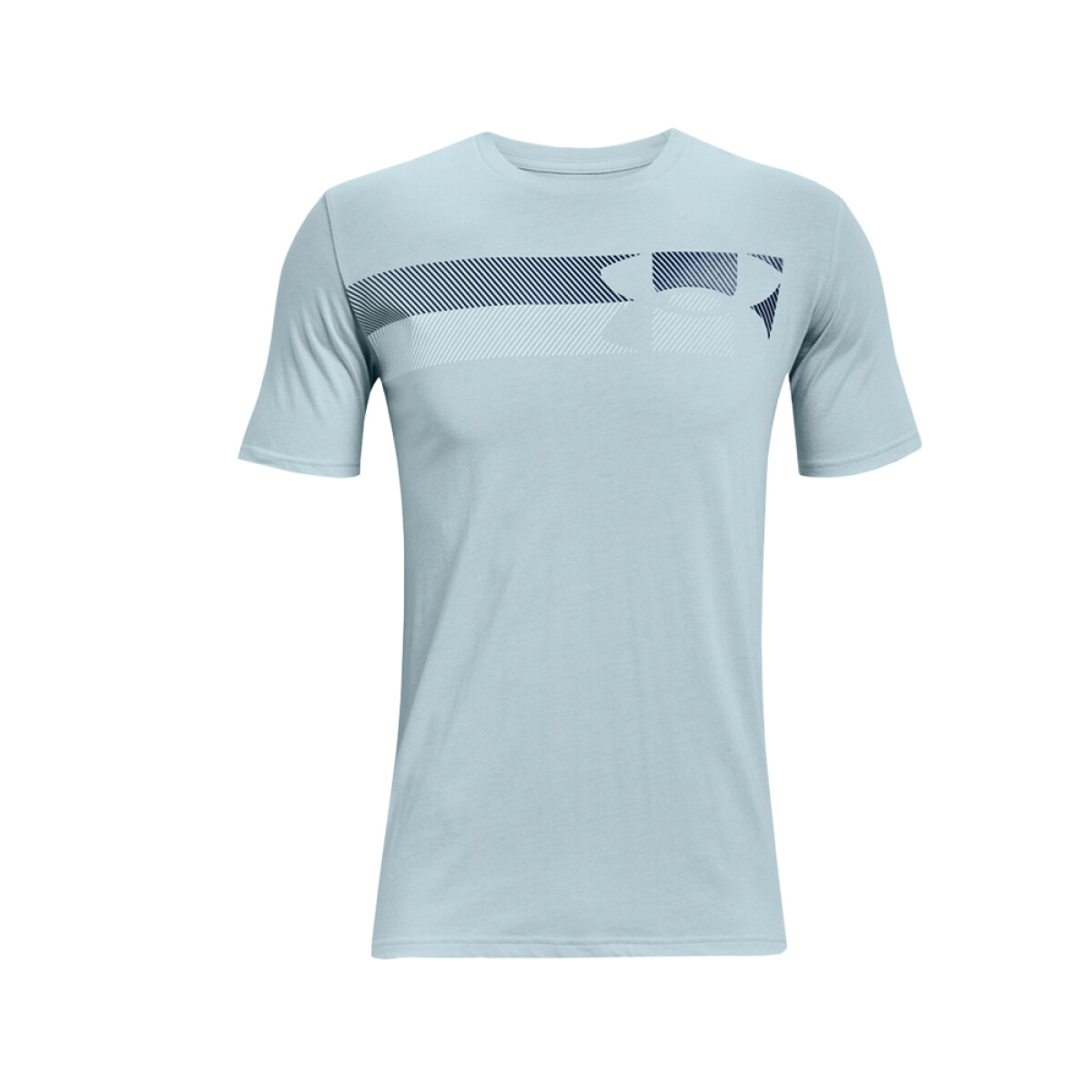 REMERA UNDER ARMOUR FAST LEFT CHEST 3 - Light blue 