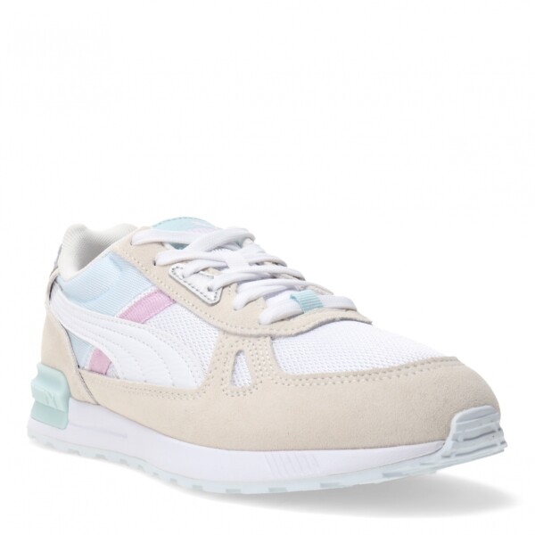 Championes de Mujer Puma Graviton Pro Blanco - Gris - Rosa