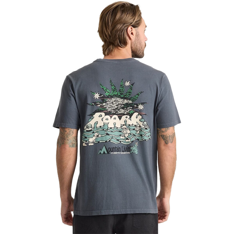 Remera Roark Mountain Livin - Azul Remera Roark Mountain Livin - Azul
