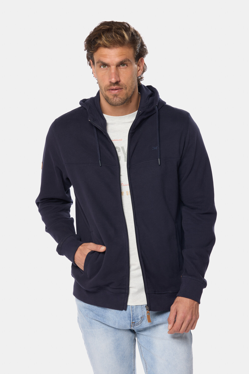 CANGURO CON CAPUCHA Azul