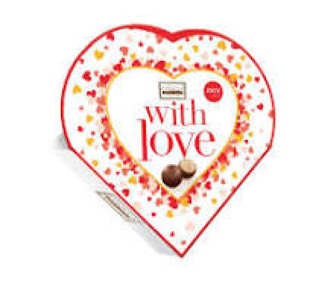 Bombonera Corazon Whith Love 
