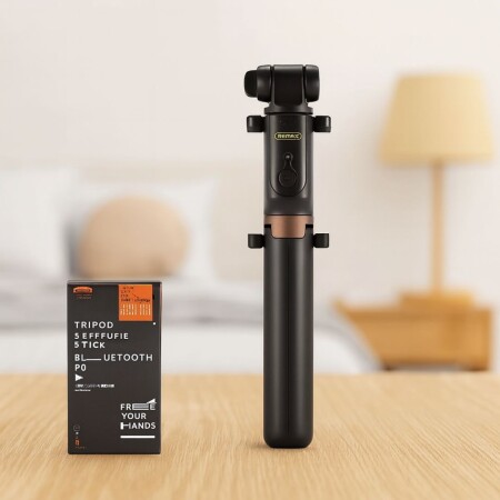 SELFIE STICK REMAX NEGRO