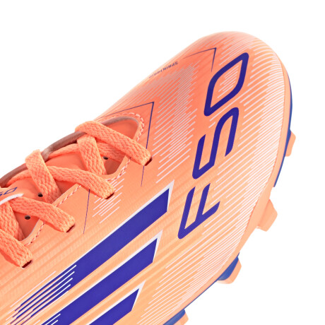 Championes adidas F50 Club FG/MG de niño Beam Orange