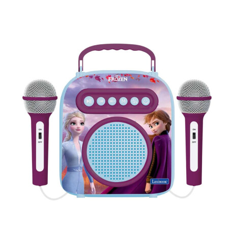 Parlante Inalambrico Con 2 Microfonos Lexibook Frozen