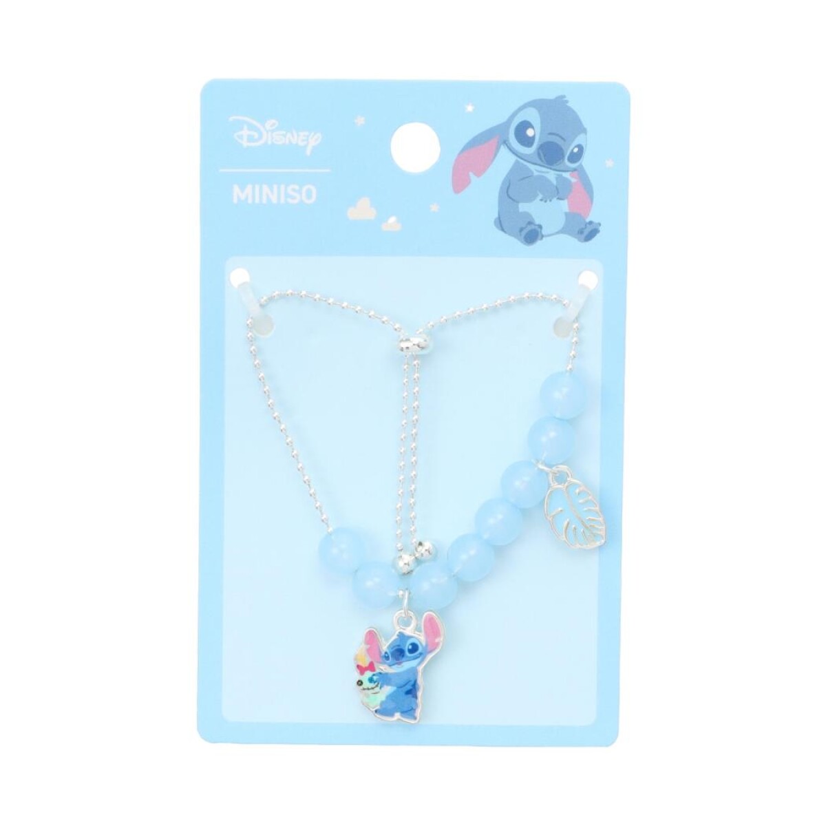 Pulsera con dije Stitch 