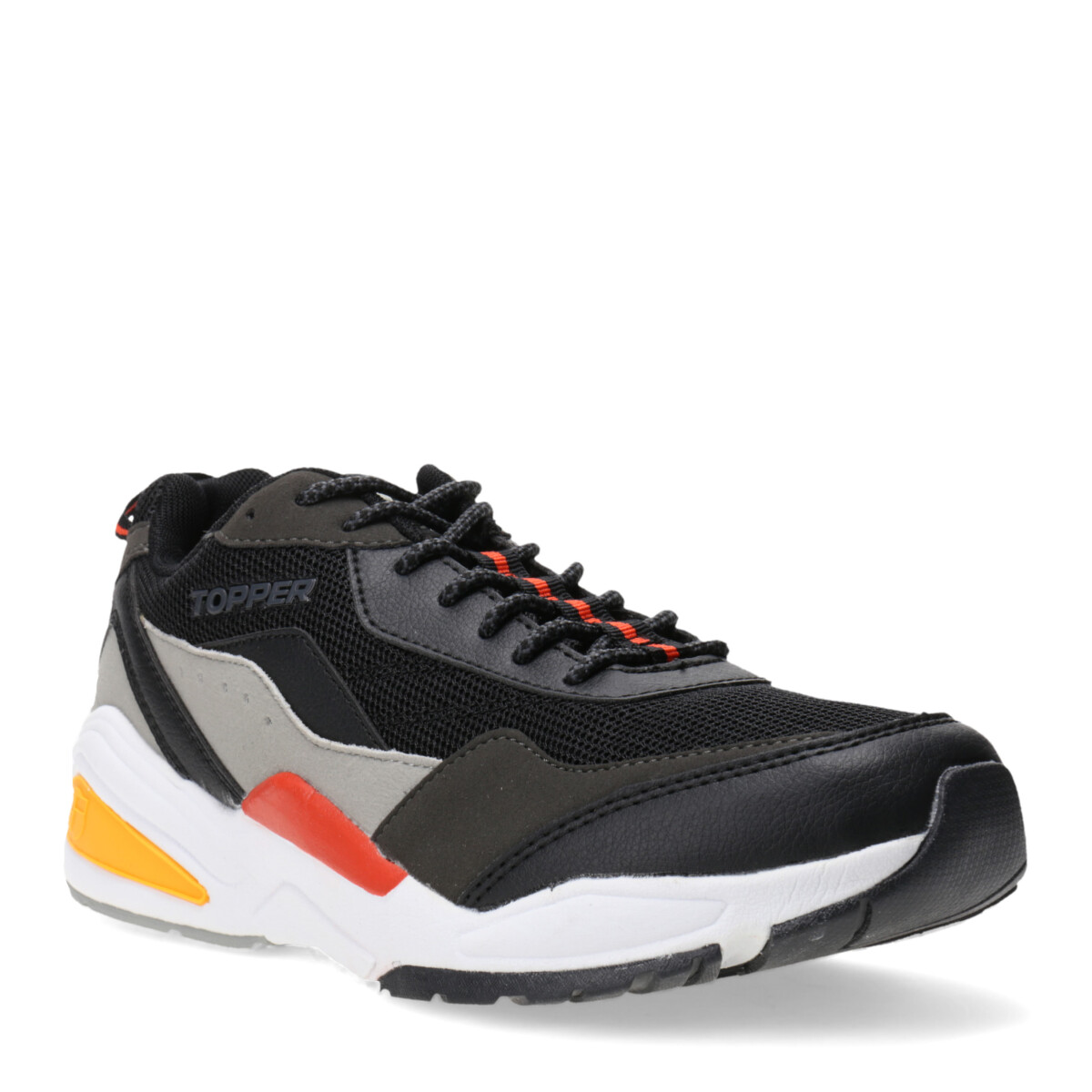 Circus Urban Topper - Negro/Gris/Rojo 