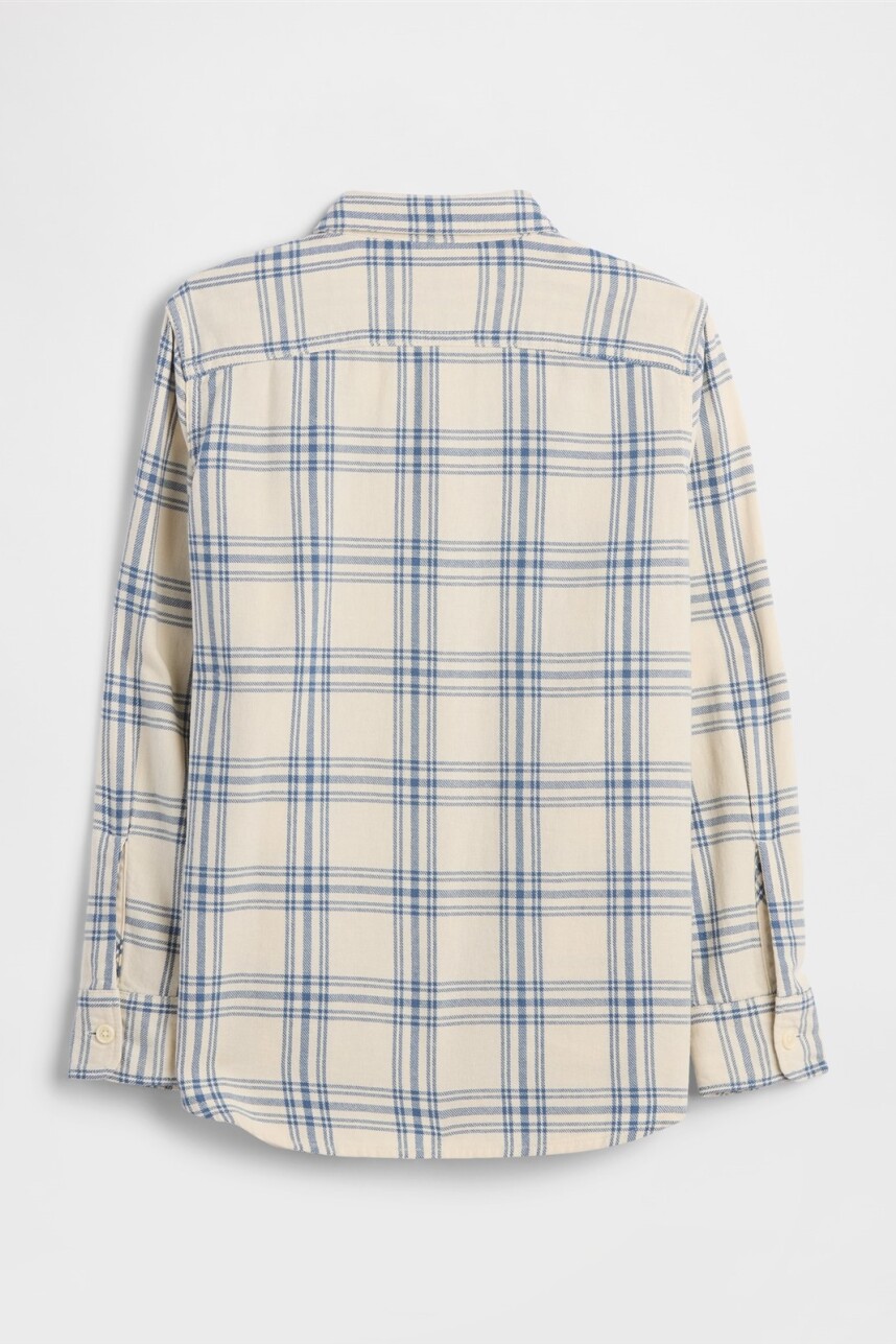 Camisa Flannel Niño Chino Plaid