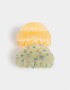 Broches Sets De resina Set De Broches - Combinacion Tricolor