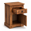 Mesita De Luz De Madera Maciza 1 Cajón 1 Puerta Mesita De Luz De Madera Maciza 1 Cajón 1 Puerta
