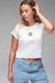 REMERA BRING THE SUN BABY TEE B-blanco