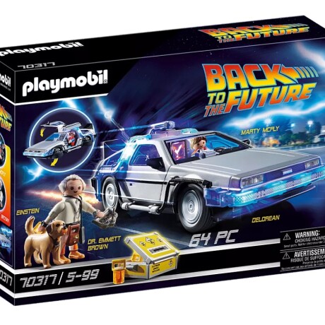 Juego Playmobil Back To The Future Auto Delorean 001