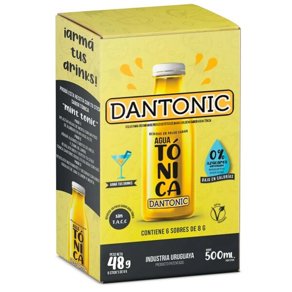 Refresco en polvo tónica DANTONIC 48 g Refresco en polvo tónica DANTONIC 48 g