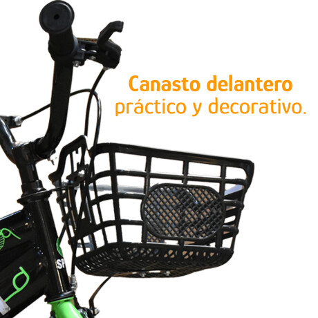 Bicicleta Infantil Rodado 16 C/Rueditas Aux Estilo Deportivo Rojo