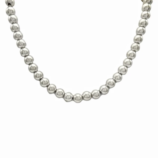 Cadena Bolas-Plata 925-Sin Piedra-CD3372 sinpiedra